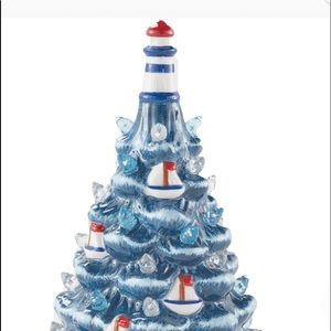 LIGHTED LIGHTHOUSE Novelty Retro Tree